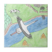 Carreau "Rustic motifs" (Devant)