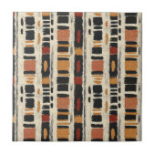 Carreau Rustic Mudcloth Geometric Pattern (1) (Devant)