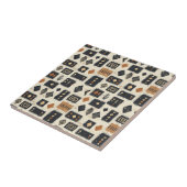 Carreau Rustic Mudcloth Geometric Pattern (2) (Côté)