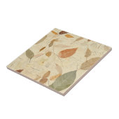 Carreau Rustic Nature-Inspired Leaf - Botanical Art (3) (Côté)