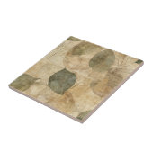 Carreau Rustic Nature-Inspired Leaf - Botanical Art (6) (Côté)