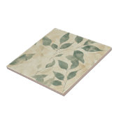 Carreau Rustic Pressed Leaves Pattern– Autumn Botanical 11 (Côté)