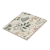 Carreau Rustic Pressed Leaves Pattern –Autumn Botanical 15 (Côté)
