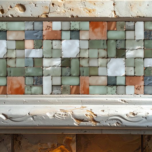 Carreau Rustic Tile Mosaic ID1187a