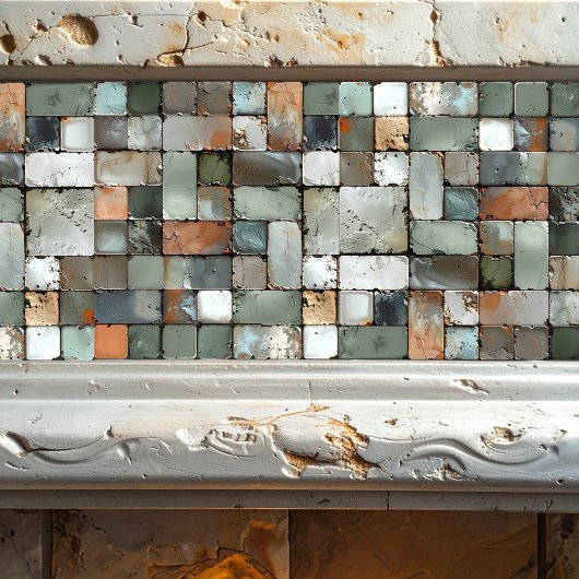 Carreau Rustic Tile Mosaic ID1187c
