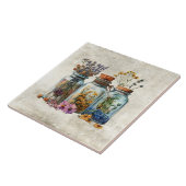 Carreau Rustic Watercolor Flowers in Jars  (Côté)