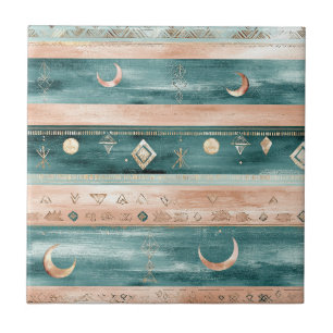 Carreau Rustique Céleste Rayure Lune Soleil Terreux (9)