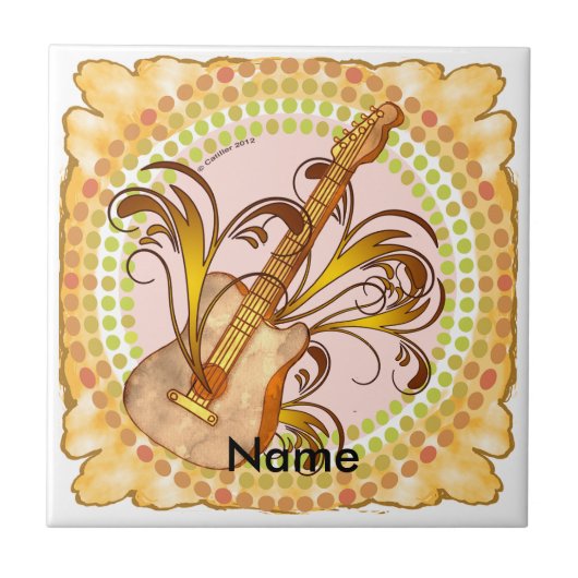 Carreau Rythme de Guitare (Devant)