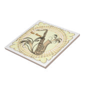 Carreau Rythme de Saxophone  (Côté)