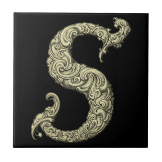 Carreau S - L'Alphabet Falck (Or)