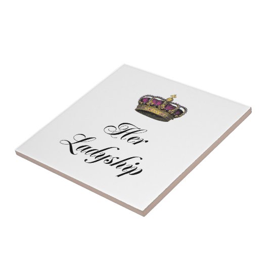 Carreau Sa dignité (Côté)