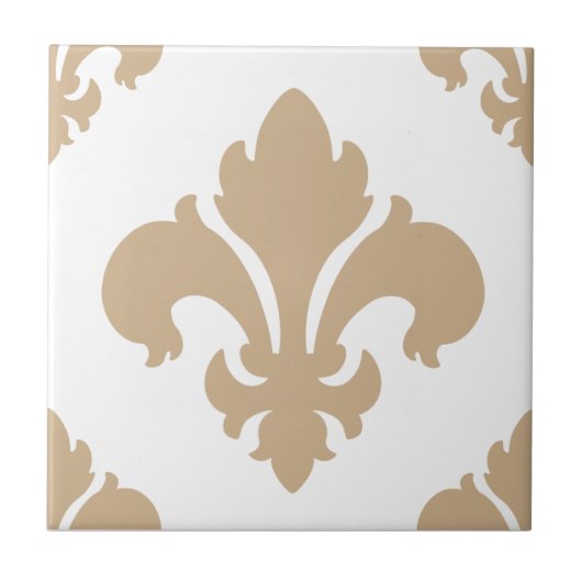 Carreau Sable de Fleur De Lis 2 (Devant)