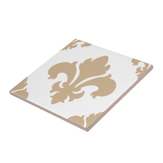 Carreau Sable de Fleur De Lis 2 (Côté)