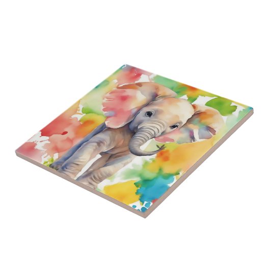 Carreau Safari Serenity Elephant (Côté)