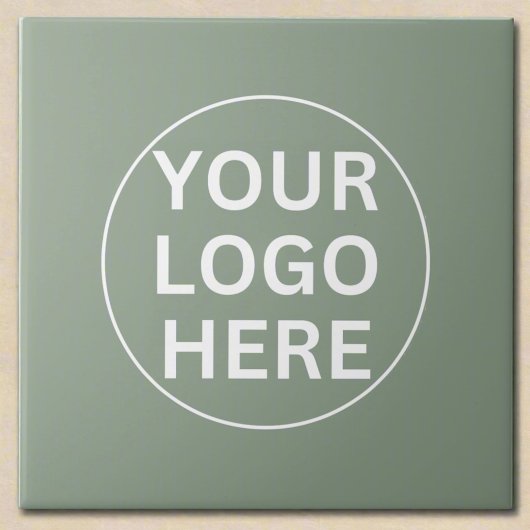Carreau Sage Green Logo l Minimal Clean Professional