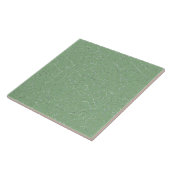 Carreau Sage Vert Cracké Glaze Simple Texture Moderne (Côté)
