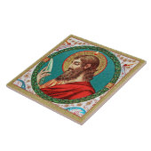 Carreau Saint Bartholomée l'Apôtre (JMAS 03) (Côté)