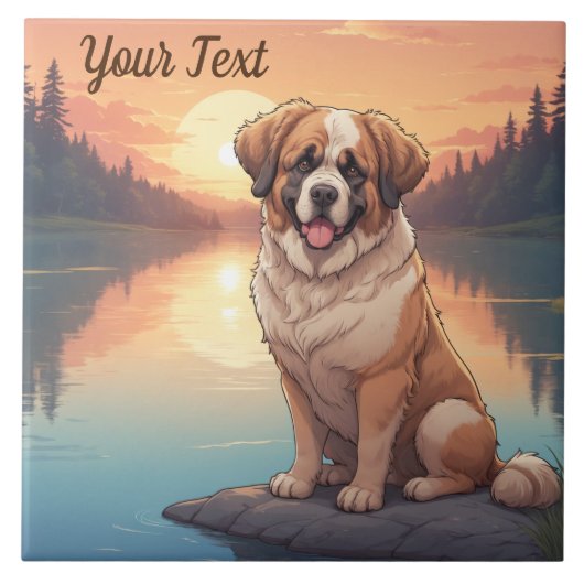 Carreau Saint Bernard par le lac (Devant)