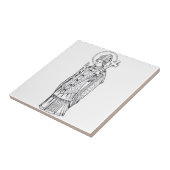 Carreau Saint Deiniol Abbé et évêque (Côté)