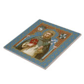 Carreau Saint Dominique de Guzman (BK 011) (Côté)