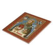 Carreau Saint Dominique de Guzman (BK 011) (Côté)