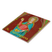 Carreau Saint Émerentiana de Rome (SAU 36) (Côté)