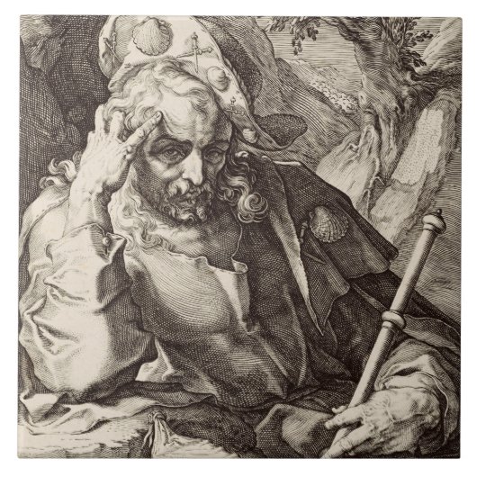 Carreau Saint Jacques le Grand l'Apôtre (Devant)