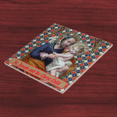 Carreau Saint Joseph et l'enfant du Christ (DPT 002)
