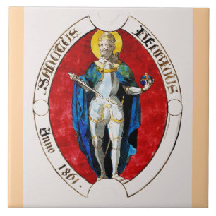 Carreau Saint Louis IX de France Patron des Rois