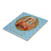 Carreau Saint Louis IX le roi (BK 004) (Côté)