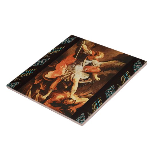 Carreau Saint Michel l'Archange (Côté)