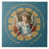 Carreau Saint Michel l'Archange (M 010) (Devant)