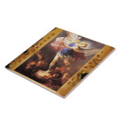 Carreau Saint Michel le Parchemin de l'Archange (Côté)