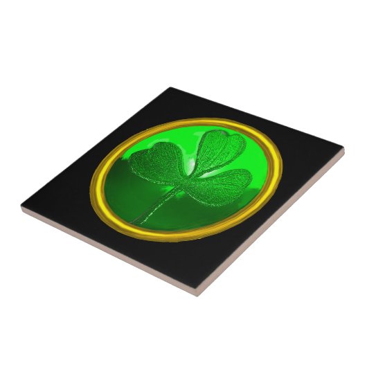 CARREAU SAINT PATRICK'S CELTIC HEART, SHAMROCK (Côté)