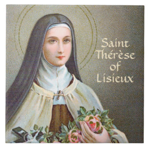 Carreau Saint-Thérèse de Lisieux la Petite Fleur (BJE 01)
