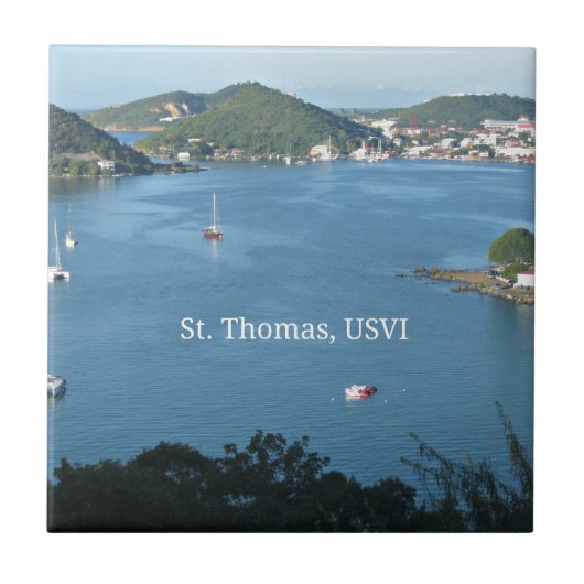 Carreau Saint-Thomas, USVI (Devant)