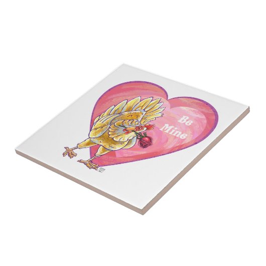 Carreau Saint-Valentin au poulet (Côté)