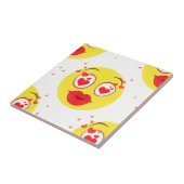 Carreau Saint Valentin Emoji (Côté)