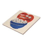 Carreau Saint Valentin Rétro, Popcorn Pose une Question Id (Côté)