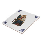 Carreau Sainte Anne enseignant à Marie Religieuse (Côté)
