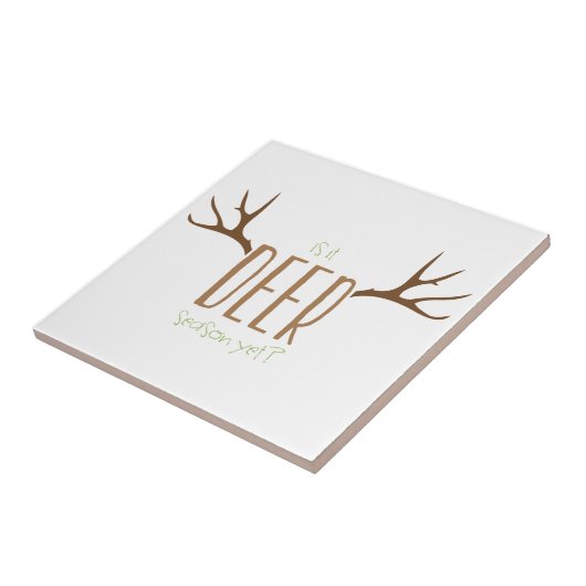 Carreau Saison des cerfs (Côté)