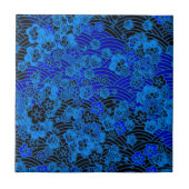 Carreau Sakura rougeoyant (Devant)