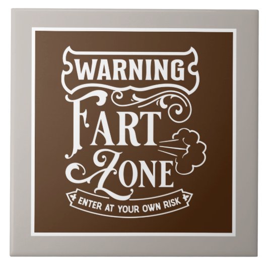 Carreau salle de bain amusante zone d'art (Devant)