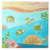 Carreau Salle de bain tropicale (Devant)