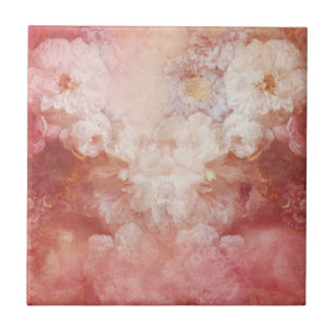 Carreau Salle de bain vintage Florale