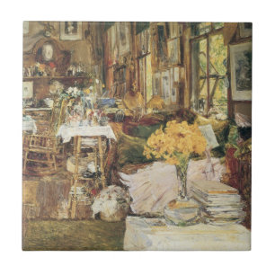 Carreau Salle des Fleurs de Childe Hassam, Art Vintage