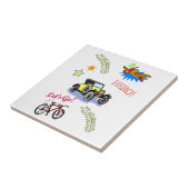 Carreau Salle pour enfants en céramique (Côté)