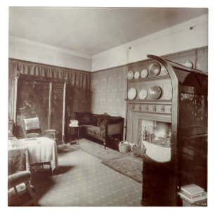 Carreau Salon, Chambre de Kelmscott, Londres, 1896 (photo