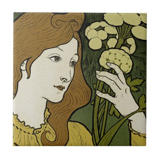 Carreau Salon des Cent ~ Exposition de E. Grasset (Devant)