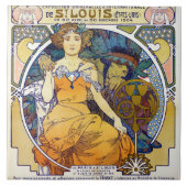 Carreau Salon Saint-Louis, Mucha (Devant)